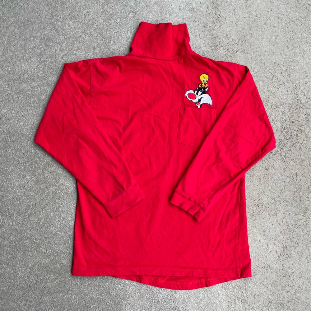 Vintage Bug Bunny Tom & Tweety Turtleneck